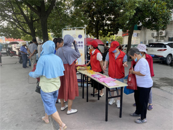 淮南市潘集區(qū)婦計中心開展“暖鏈行動” 支持母乳喂養(yǎng)