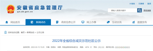 名單公布！淮南這些地方上榜！