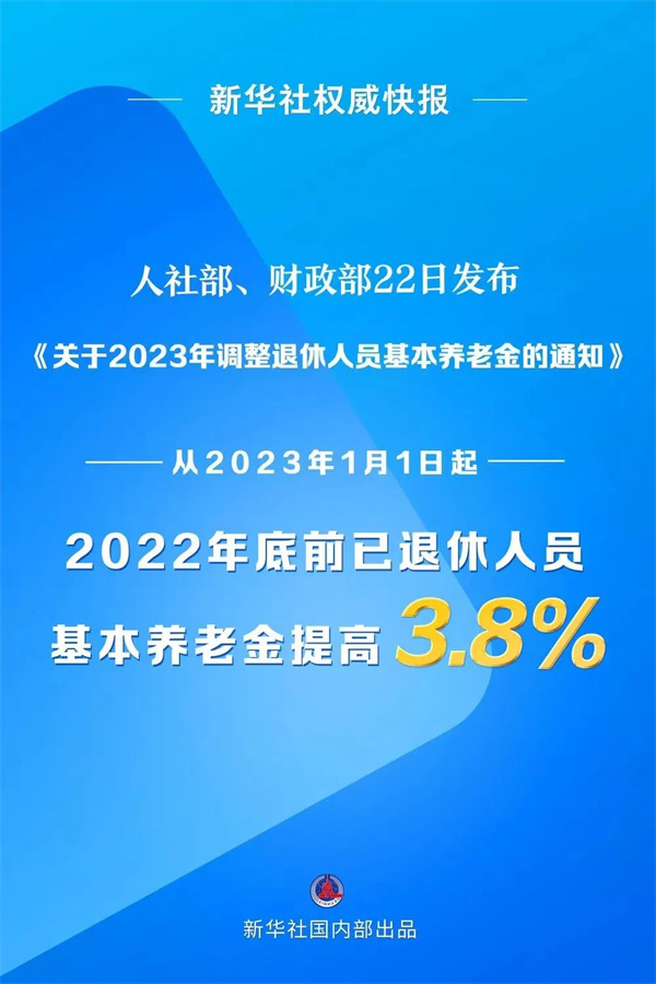 快訊！淮南市退休人員養(yǎng)老金漲了！ 